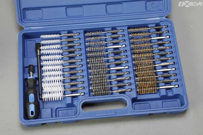 ワールドインポートツールズ 38PC 1/4シャンクワイヤーブラシセット|工具専門ショップの個性光るオリジナルツール×6選〈かっこよくて/とんがった/間違いのない工具〉