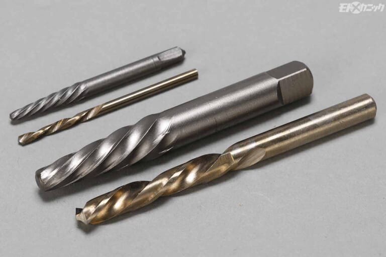 ワールドインポートツールズ 10pcエキストラクター&逆回転ドリルセット|工具専門ショップの個性光るオリジナルツール×6選〈かっこよくて/とんがった/間違いのない工具〉