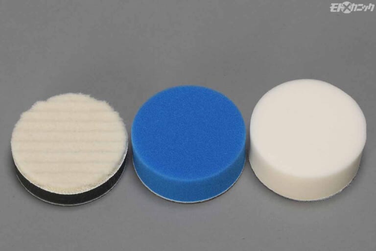 ストレート|パッド3種|バイクを効率よく磨きたいユーザー向け。機動力が圧倒的なコードレスポリッシャー〈ストレート〉