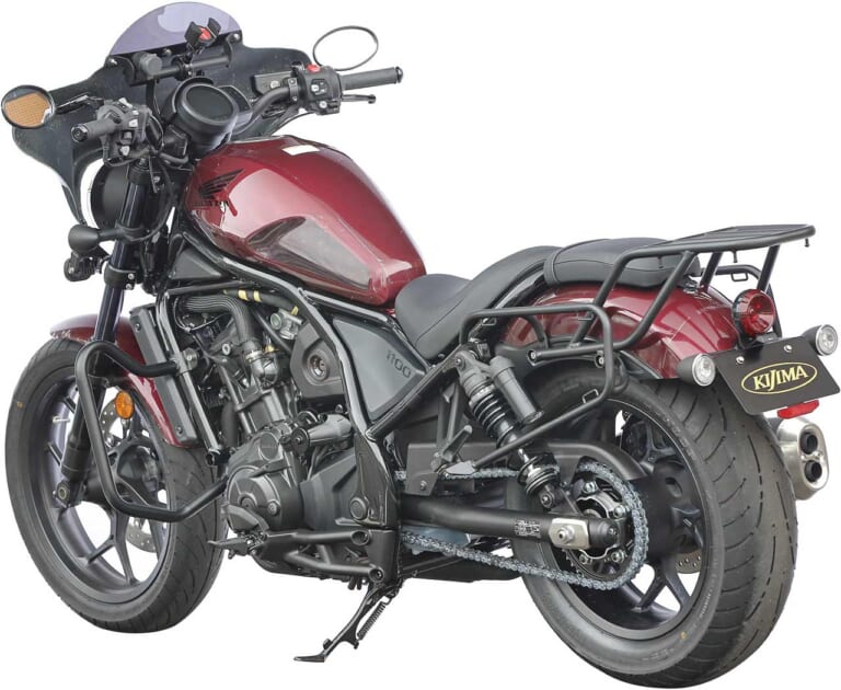 ホンダレブル1100|カスタムパーツ|キジマ|レブル1100でのツーリングをさらに快適にするアイテムがキジマより登場!!