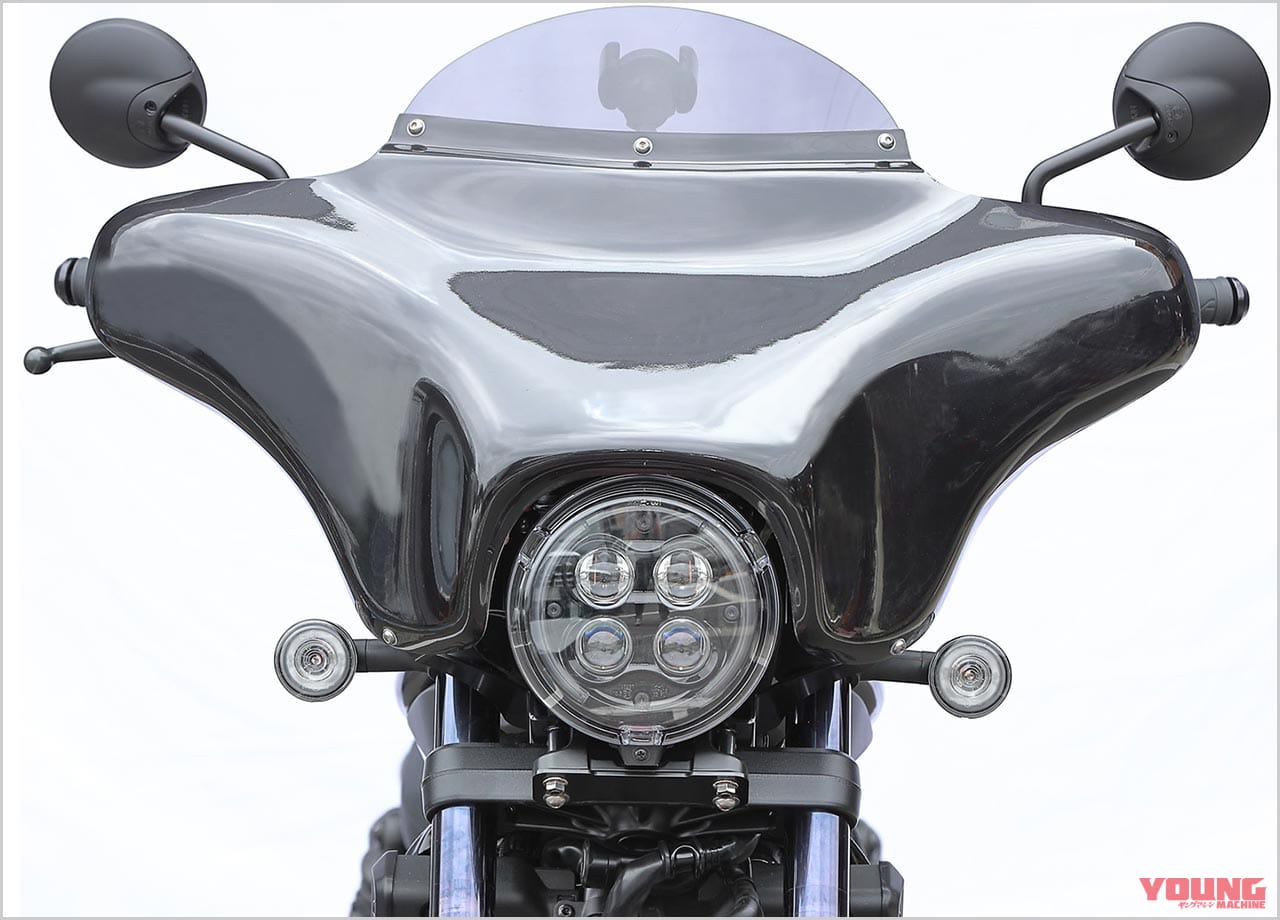 |レブル1100でのツーリングをさらに快適にするアイテムがキジマより登場!!