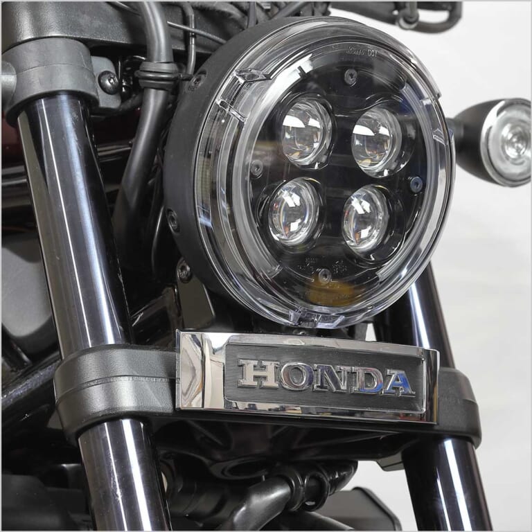 ホンダレブル1100|カスタムパーツ|キジマ|エンブレムステー|レブル1100でのツーリングをさらに快適にするアイテムがキジマより登場!!