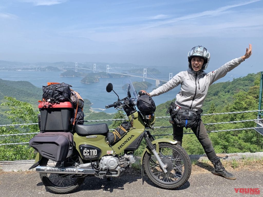 「カブで、ちょっと日本一周に行ってきます! 」下川原リサ|バイクで日本一周した私が得たモノ「一人だからこそ向き合えた自分。楽しく生きるコツを見つけた!」(下川原リサさん)