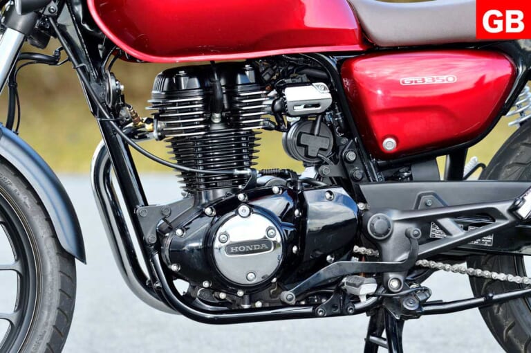 ホンダGB350|エンジン|ホンダGB350 vs ヤマハSR400ディテール徹底比較【ネオクラとリアルレトロ、実は対照的だ】