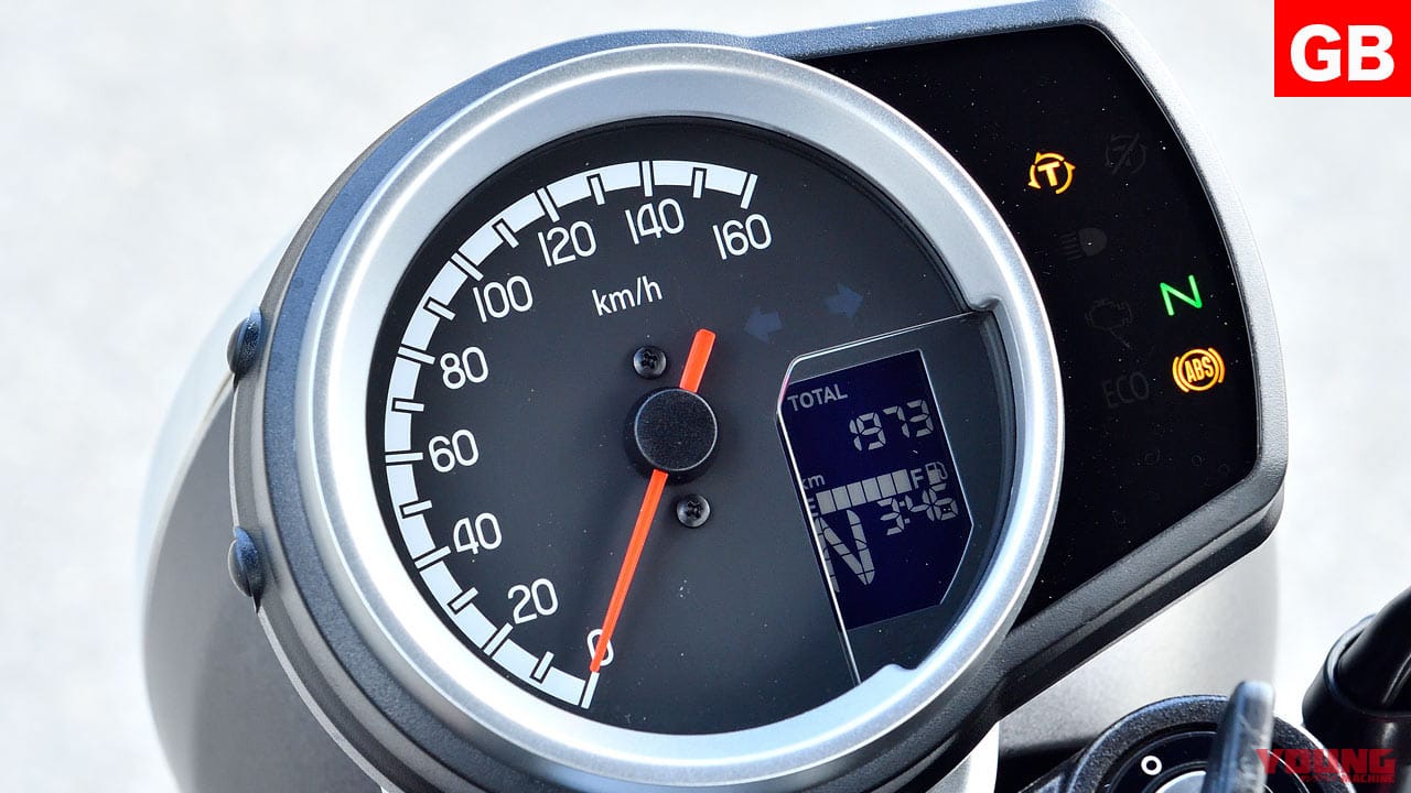 ホンダGB350|メーター|ホンダGB350 vs ヤマハSR400ディテール徹底比較【ネオクラとリアルレトロ、実は対照的だ】