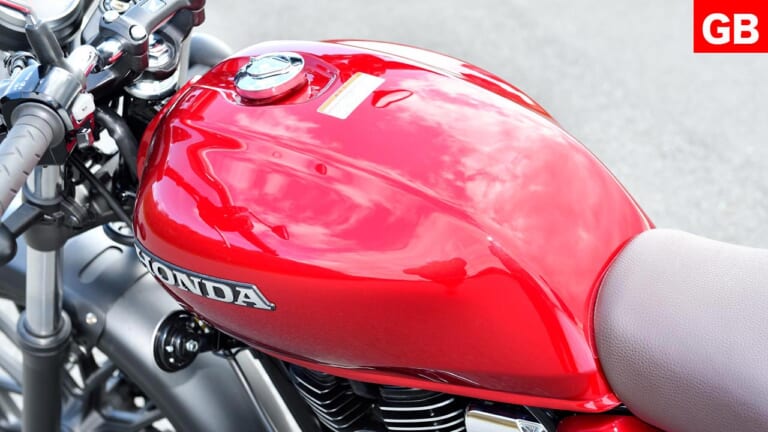 ホンダGB350|タンク|ホンダGB350 vs ヤマハSR400ディテール徹底比較【ネオクラとリアルレトロ、実は対照的だ】