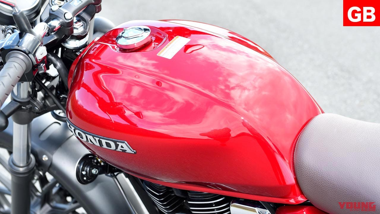 ホンダGB350|タンク|ホンダGB350 vs ヤマハSR400ディテール徹底比較【ネオクラとリアルレトロ、実は対照的だ】