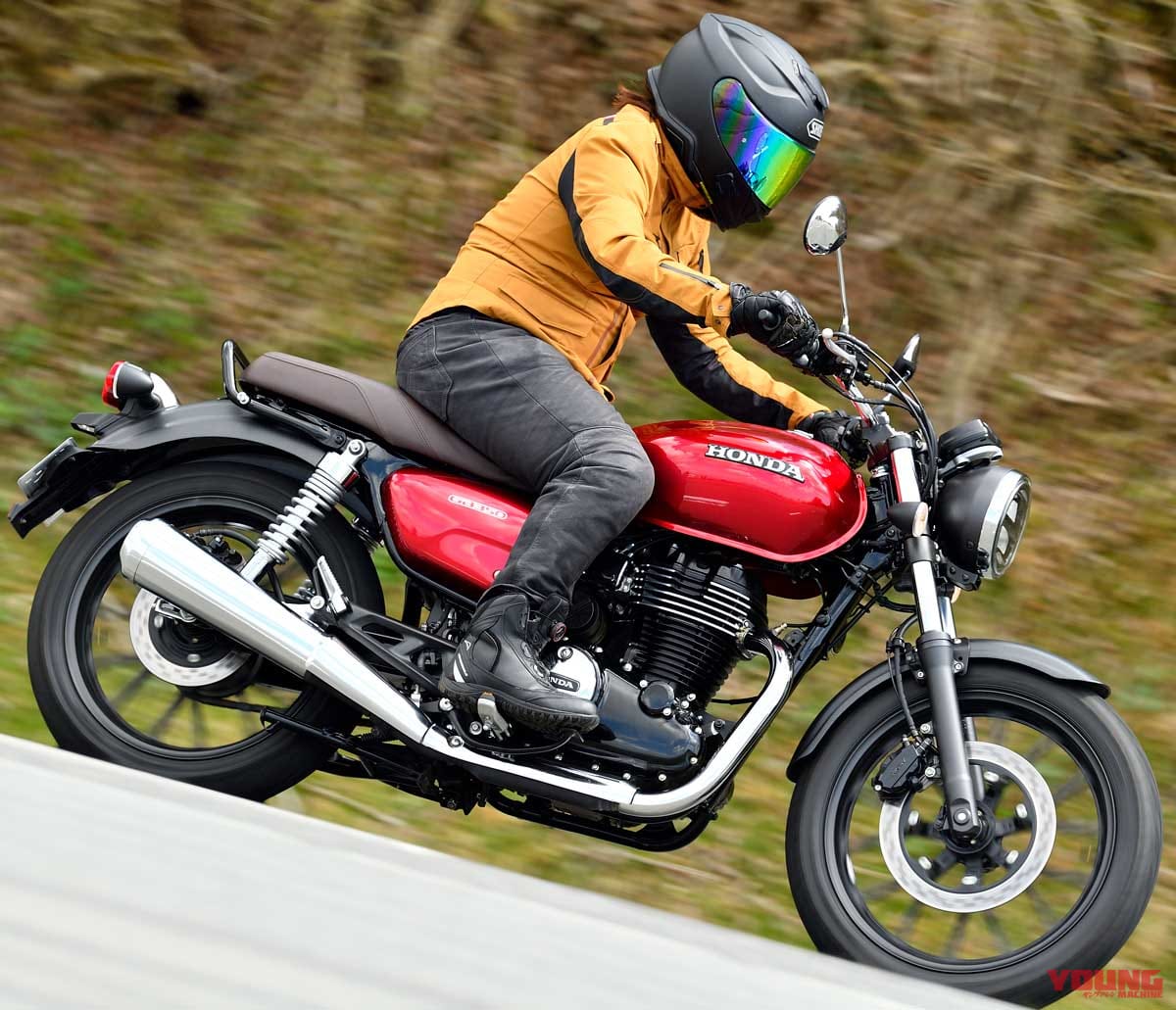 ホンダGB350×MATT|現役SR400オーナーが感じたホンダGB350本音インプレ【キック最高…でもGBのパルス感を羨望】