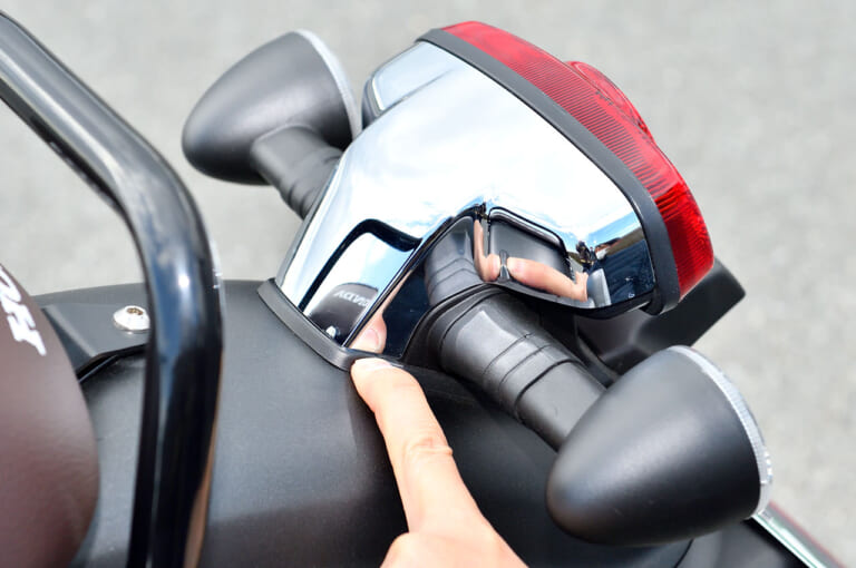 ホンダGB350|テールセクション|ホンダGB350開発者インタビュー【馬力なんて、ただの飾りですよ】