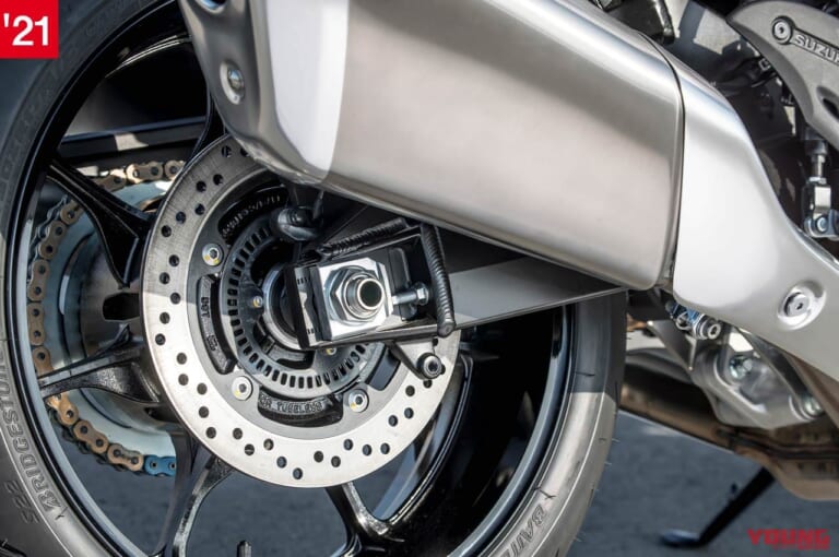 スズキ新旧ハヤブサ徹底比較|リヤまわり|('21)新型|スズキ新旧ハヤブサ徹底写真比較解説【2代目から新型3代目へ、圧倒的な無敵感を継承】