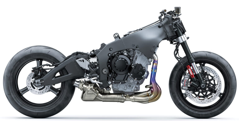 カワサキ ニンジャZX-10R|シャーシ&エンジンレイアウト|カワサキ ニンジャZX-10Rディテール写真解説【勝てるバイクだから公道も乗りやすい】