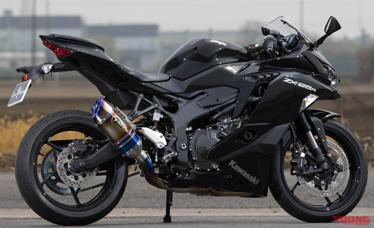 |ニンジャZX-25R/ニンジャ1000SX用フルエキゾーストマフラー登場〈アールズギア〉
