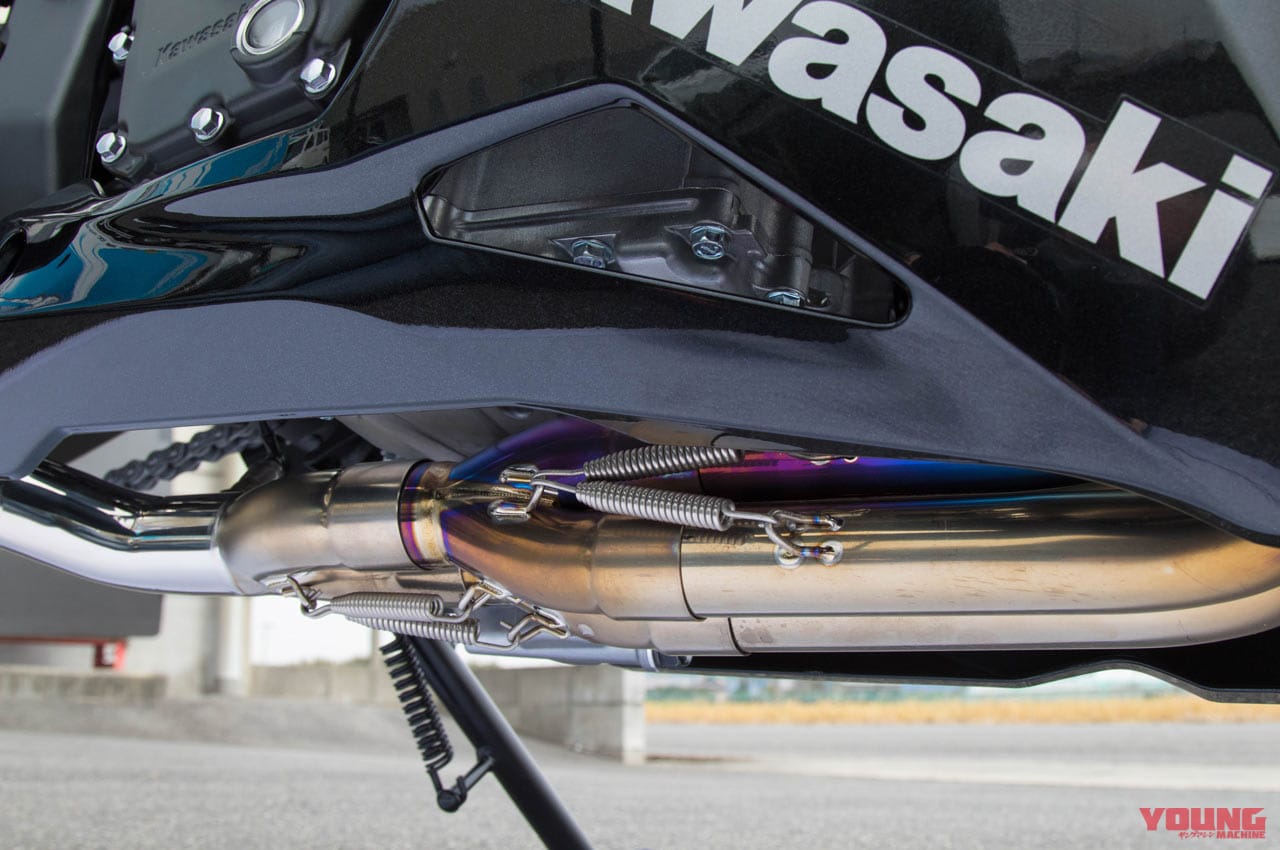 |ニンジャZX-25R/ニンジャ1000SX用フルエキゾーストマフラー登場〈アールズギア〉