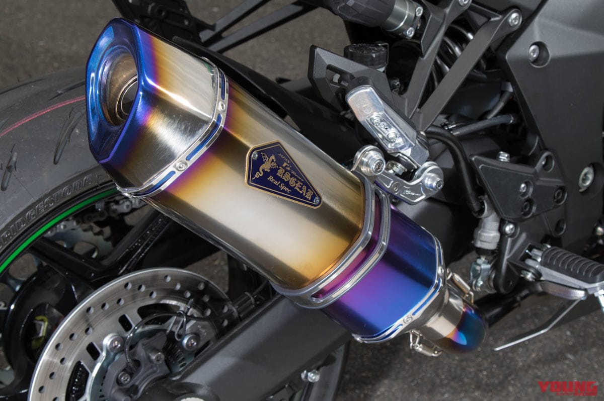 |ニンジャZX-25R/ニンジャ1000SX用フルエキゾーストマフラー登場〈アールズギア〉