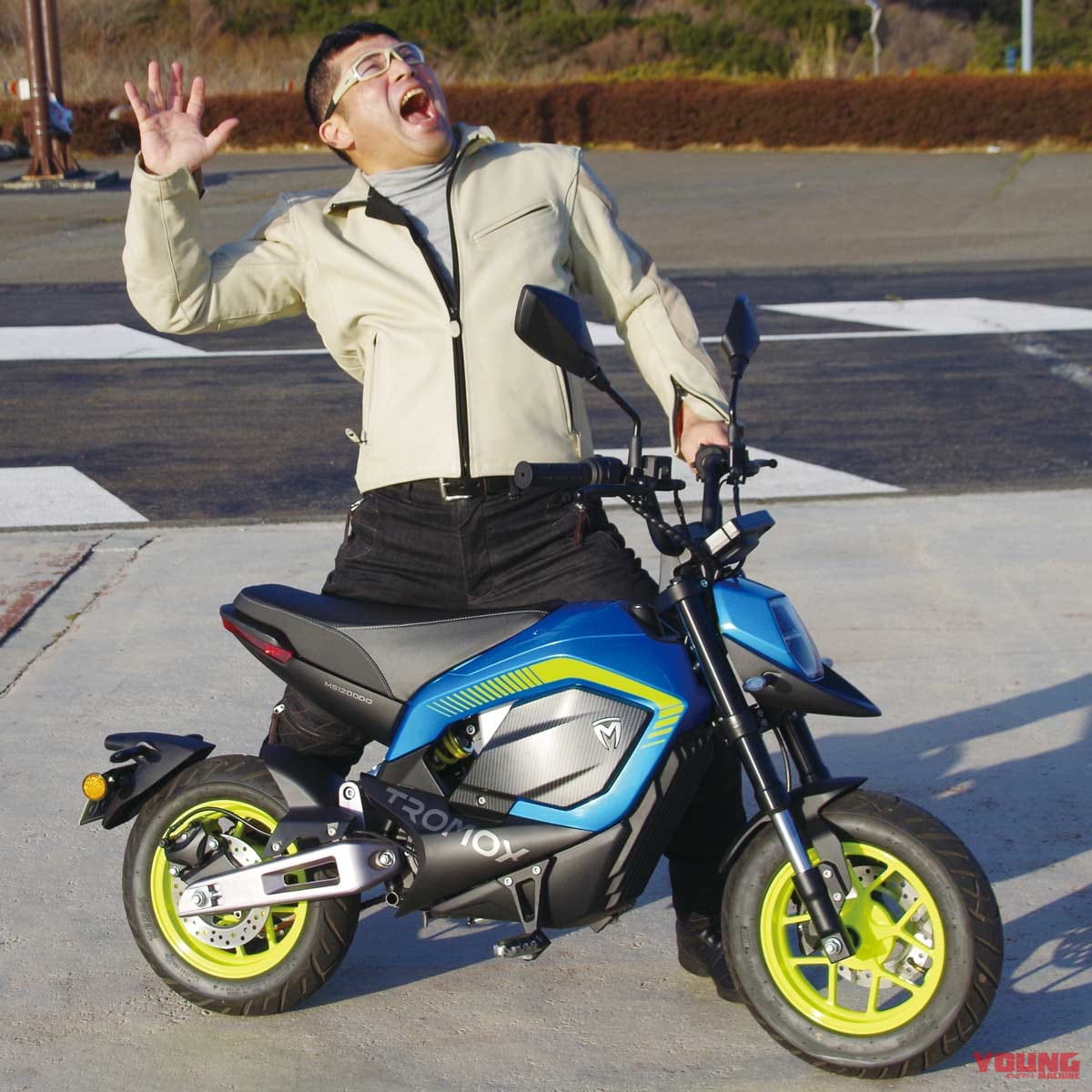 電動バイク|トロモックス ミノ|盗難防止|人間工学に基づいた電動バイク「MINO」試乗インプレッション【こんな”電動ミニモト”待ってました!】