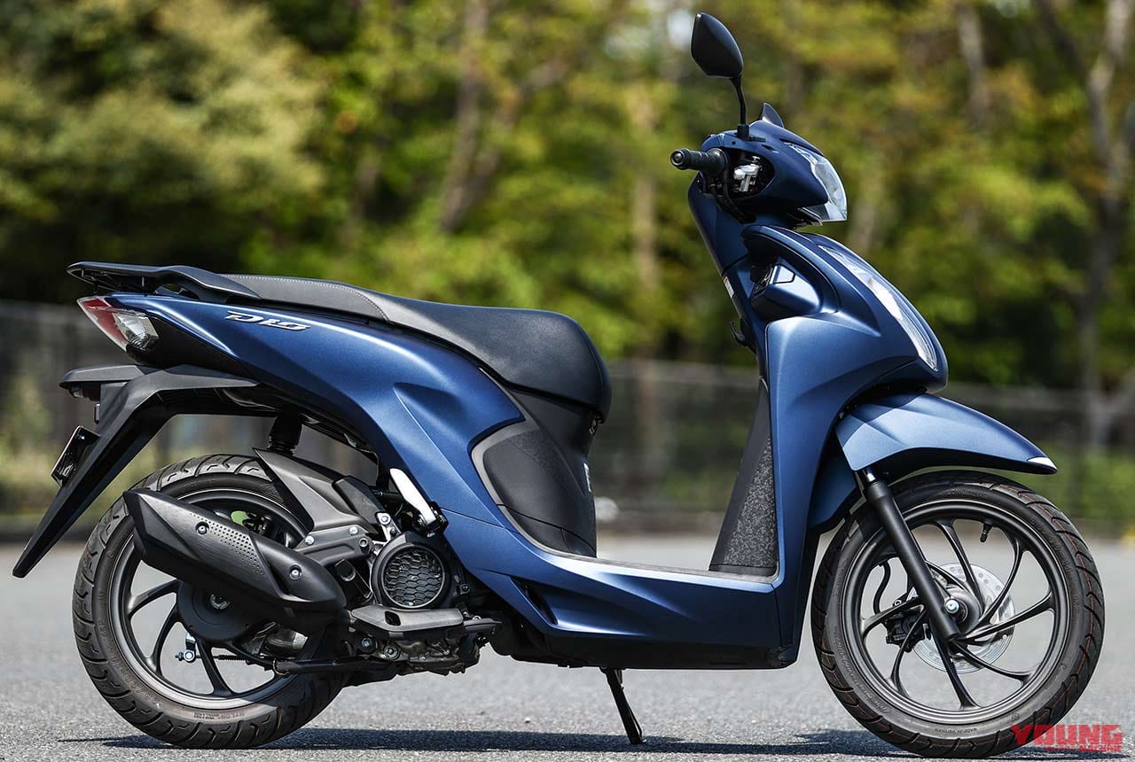 ホンダ ディオ110ディテール写真解説 大径14インチホイール 洗練されたデザイン Webヤングマシン 最新バイク情報 ホンダ ディオ110ディテール写真解説 大径14インチホイール 洗練されたデザイン Webヤングマシン 最新バイク情報
