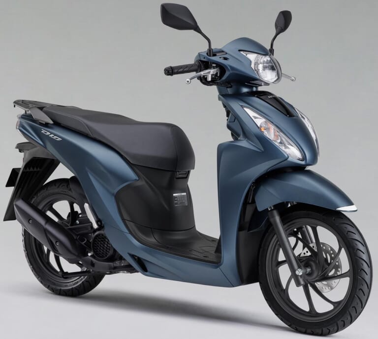 ホンダ ディオ110|カラーバリエーション|ホンダ ディオ110ディテール写真解説【大径14インチホイール&洗練されたデザイン】