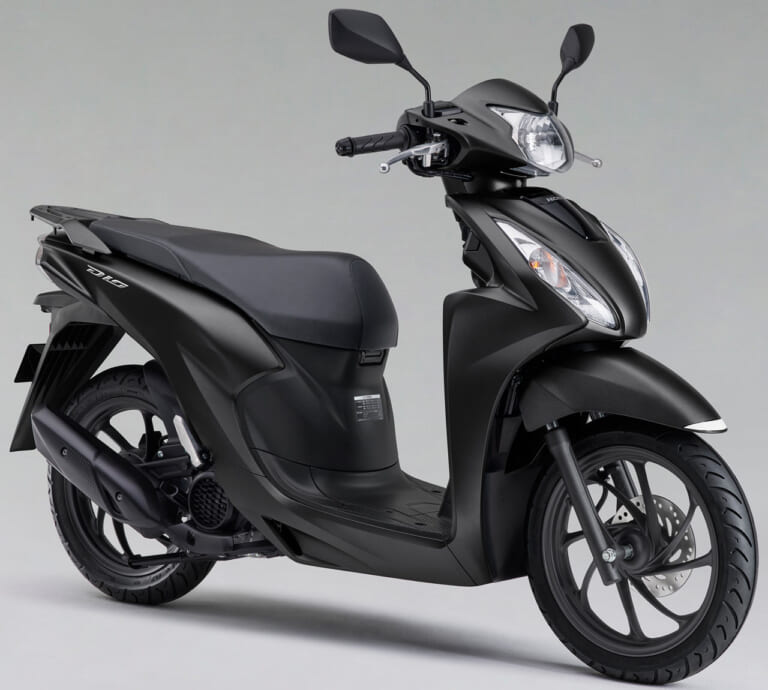 ホンダ ディオ110|カラーバリエーション|ホンダ ディオ110ディテール写真解説【大径14インチホイール&洗練されたデザイン】