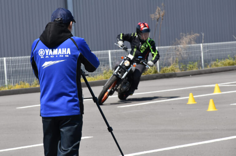 ヤマハライディングフィードバックシステム|コース測定|ライディングスキルの“見える化”でさらなる運転技術の向上を〈ヤマハライディングフィードバックシステム〉