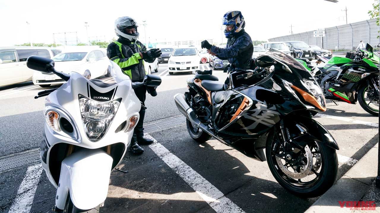 スズキ新旧ハヤブサ|新旧ハヤブサ比較インプレ〈高速編〉【一瞬の”溜め”からの強烈加速。湧き上がるトルク感の演出が極上!】