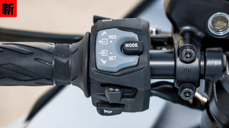 スズキ新型ハヤブサ|左スイッチボックス|新旧ハヤブサ比較インプレ〈高速編〉【一瞬の”溜め”からの強烈加速。湧き上がるトルク感の演出が極上!】