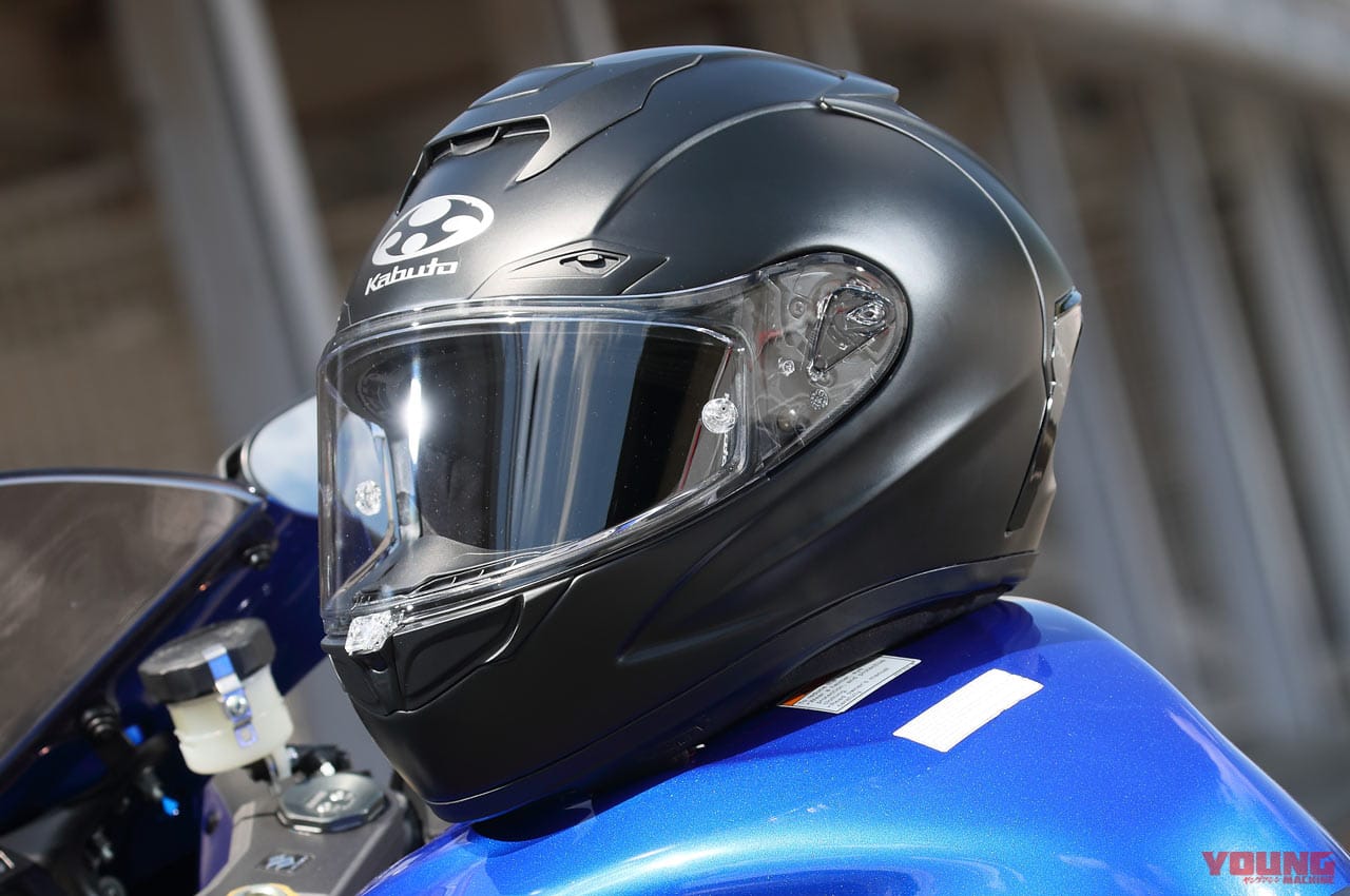 軽い、ブレない、曇らない!! Kabuto新型フルフェイスヘルメット「F-17」試用インプレッション│WEBヤングマシン｜新車バイクニュース