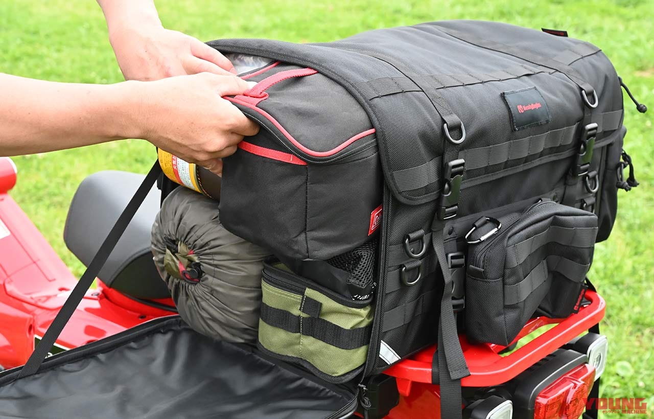 バイクでソロキャンプ|大型シートバッグ|選び方|バイクでキャンプツーリング:初心者もOK、大型シートバッグの選び方&おすすめ9選