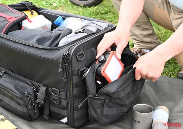 バイクでソロキャンプ|大型シートバッグ|選び方|“バイクでソロキャンプ”荷物の量を決める大型シートバッグの選び方【初心者は大きいサイズを選ぶべし】