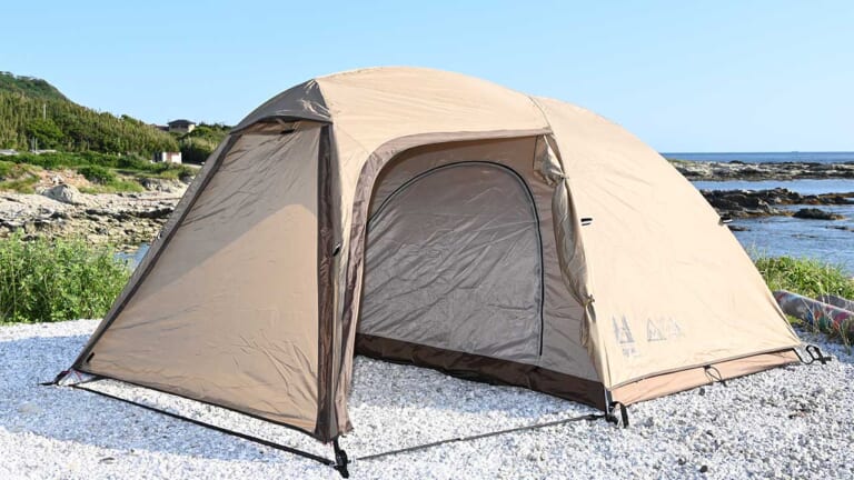 バイクでソロキャンプ 失敗しない自立式テントの選び方 初心者は張りやすさを重視すべし Webヤングマシン 新車バイクニュース バイクでソロキャンプ 失敗しない自立式テントの選び方 初心者は張りやすさを重視すべし Webヤングマシン 新車バイクニュース