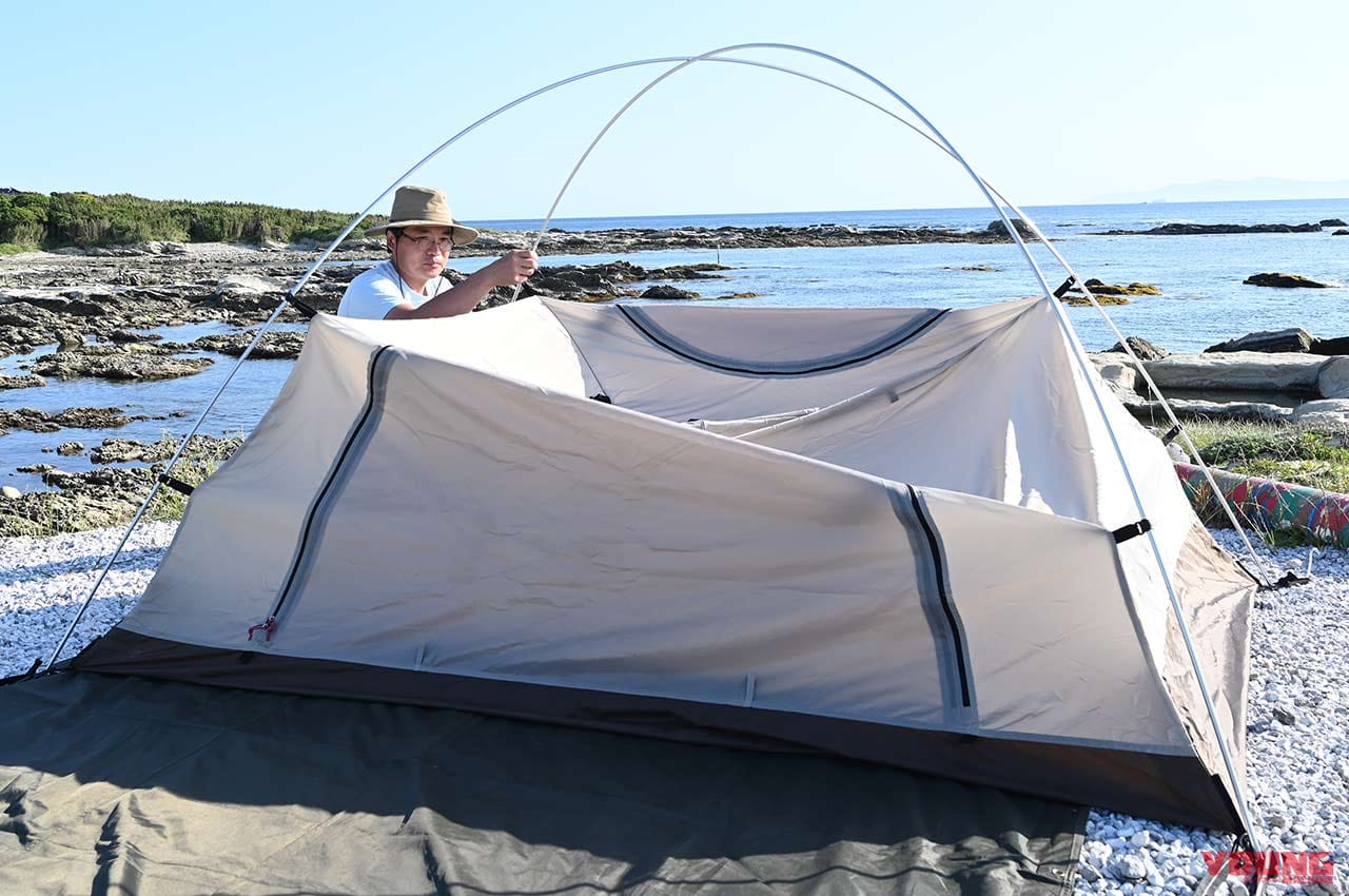 バイクでキャンプツーリング:失敗しないテントの選び方|バイクでキャンプツーリング:失敗しないテントの選び方&おすすめ4選