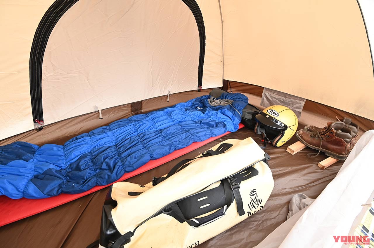 バイクでキャンプツーリング:失敗しないテントの選び方|バイクでキャンプツーリング:失敗しないテントの選び方&おすすめ4選