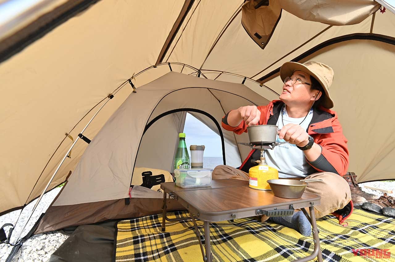 バイクでキャンプツーリング:失敗しないテントの選び方|バイクでキャンプツーリング:失敗しないテントの選び方&おすすめ4選