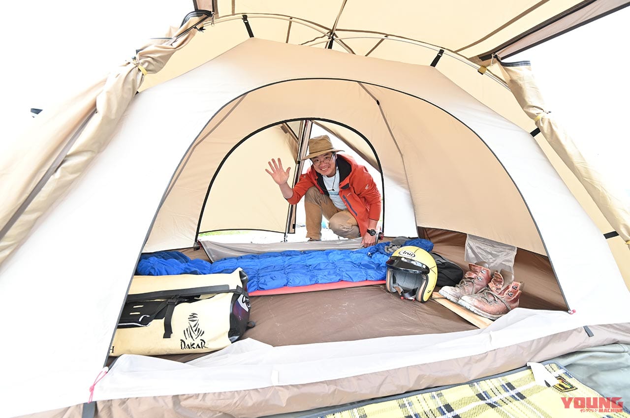 バイクでキャンプツーリング:失敗しないテントの選び方|バイクでキャンプツーリング:失敗しないテントの選び方&おすすめ4選