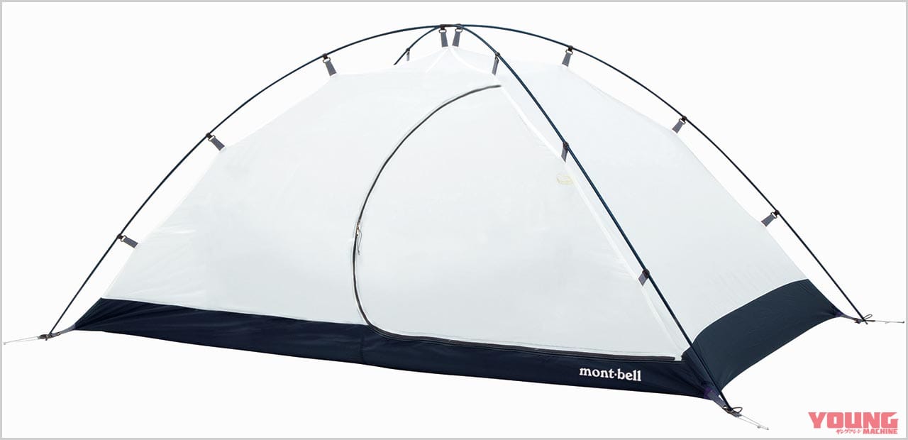 バイクでソロキャンプ|モンベル クロノスドーム2型|“バイクでソロキャンプ”失敗しない自立式テントの選び方【初心者は張りやすさを重視すべし】