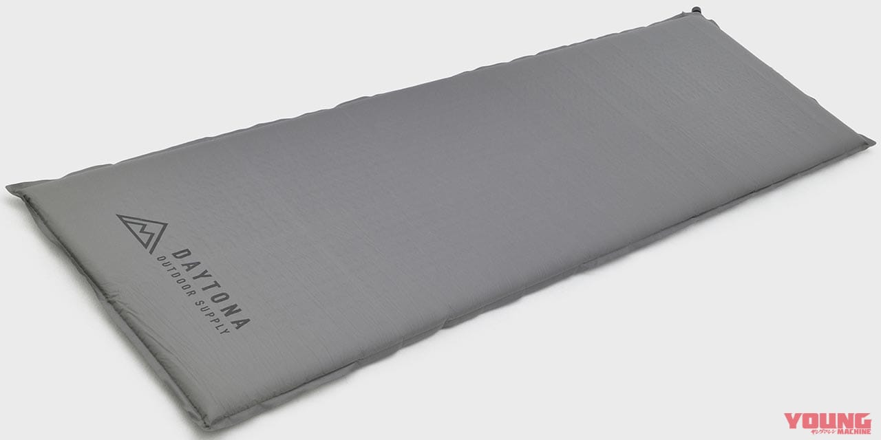 バイクでソロキャンプ|デイトナ インフレータブルマット|バイクでキャンプツーリング:失敗しないマットの選び方&おすすめ3選