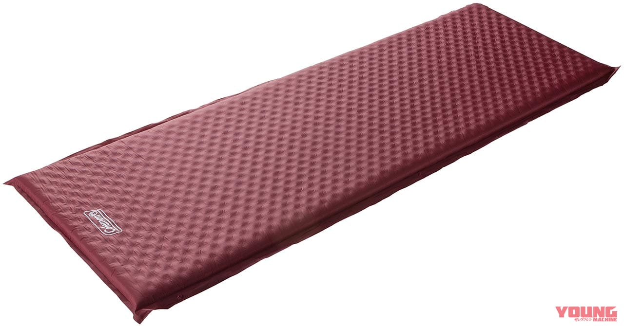 バイクでソロキャンプ|コールマン キャンパーインフレーターマット シングルIII|バイクでキャンプツーリング:失敗しないマットの選び方&おすすめ3選