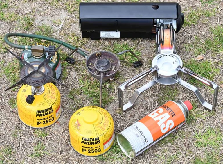 バイクでソロキャンプ|バーナーの選び方|ゴトクの大きさ|“バイクでソロキャンプ”失敗しないバーナー&クッカー【自分の得意な料理法に合った道具を選ぶべし】