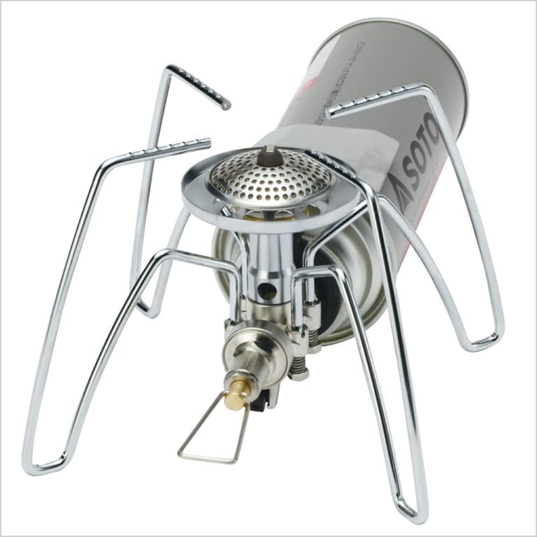 バイクでソロキャンプ|バーナー|ソト レギュレーターストーブST-310|“バイクでソロキャンプ”失敗しないバーナー&クッカー【自分の得意な料理法に合った道具を選ぶべし】