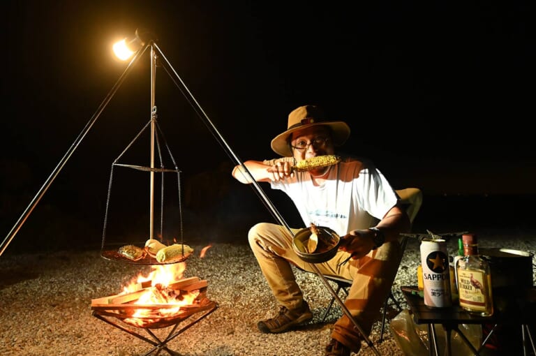 バイクでソロキャンプ|焚き火台|“バイクでソロキャンプ”失敗しない焚き火台の選び方【キャンプの花形には徹底的にこだわれ!】