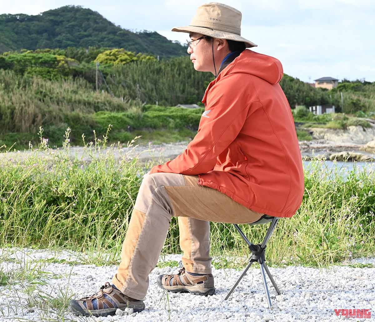 バイクでソロキャンプ|チェア選び|バイクでキャンプツーリング:失敗しないチェア&テーブルの選び方&おすすめ6選