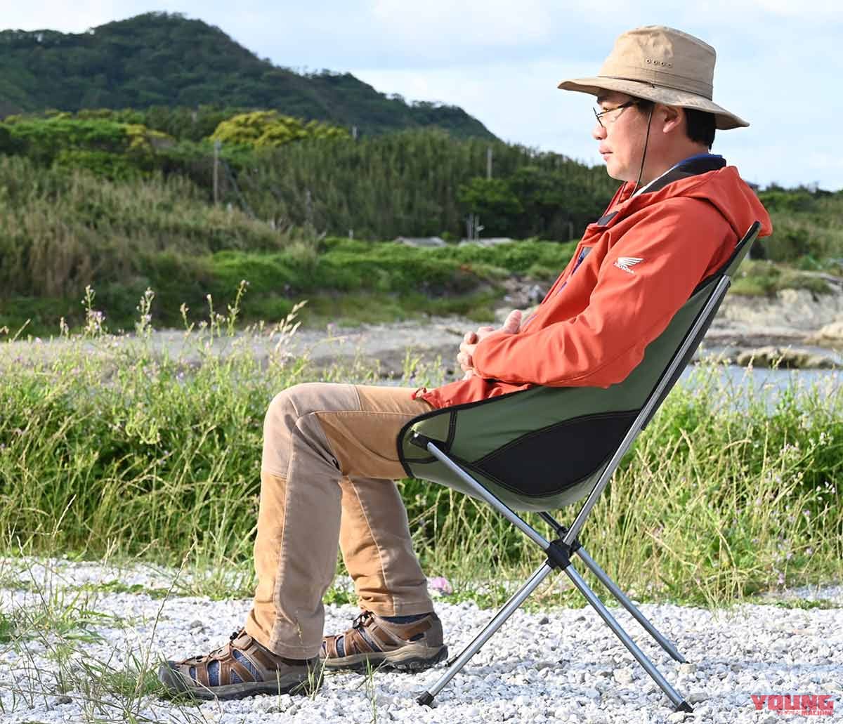 バイクでソロキャンプ|チェア選び|バイクでキャンプツーリング:失敗しないチェア&テーブルの選び方&おすすめ6選