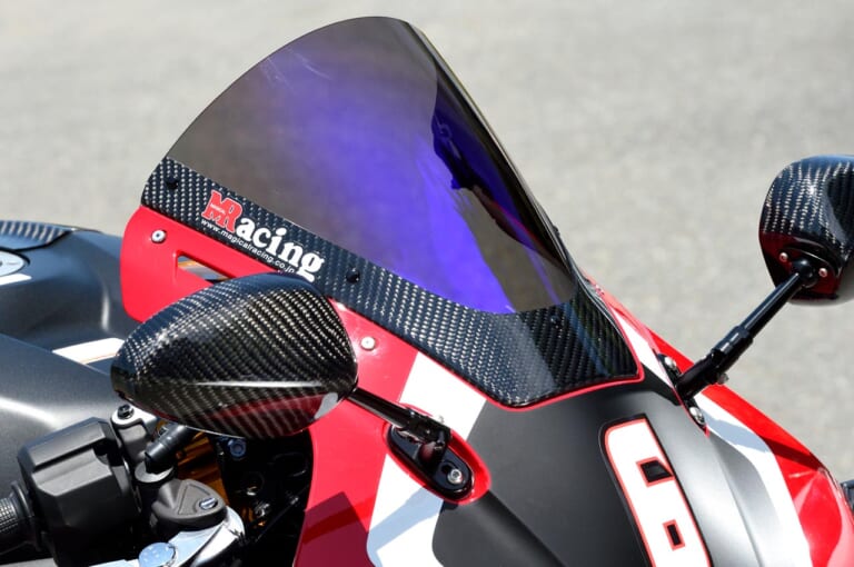 マジカルレーシングCBR600RR|カーボントリムスクリーン|CBR600RRベース車の素性を活かした高機能ボディパーツ〈マジカルレーシング〉