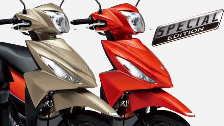 スズキの通勤快速! 原付二種スクーター「アドレス110」にスペシャルエディション登場
