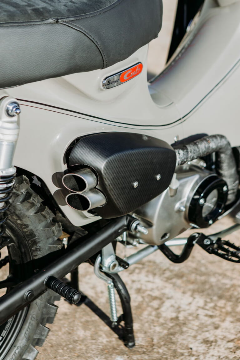Honda Italy × MAAN Motocicli Audaci SUPER CUB 125X|ホンダ「スーパーカブ125X」登場! 実車はサルディーニャ島イベントとEICMAで公開