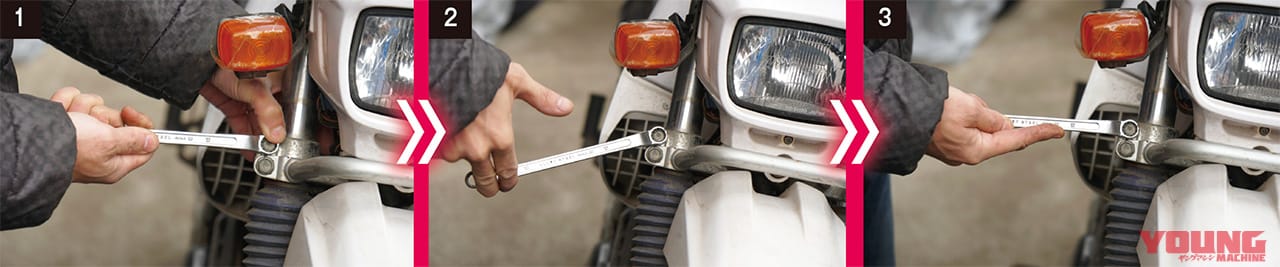 オフロードバイクメンテナンス|締め込みトルク|セロー225|愛車を好調に保つ! 簡単オフロード車チェック&メンテナンス【前編:増し締め/エアクリーナーetc.】