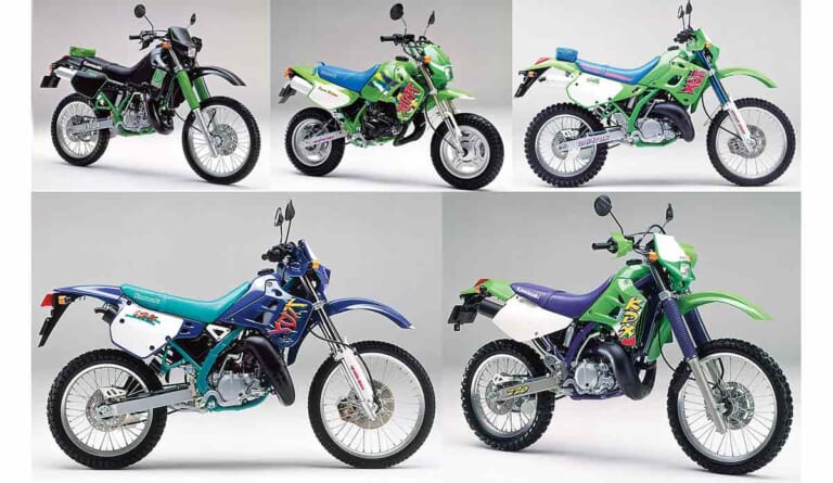 緑一色のカワサキ2スト発煙党 厳選5台 愛と青春のオフロードバイクを振り返る Webヤングマシン 新車バイクニュース 緑一色のカワサキ2スト発煙党 厳選5台 愛と青春のオフロードバイクを振り返る Webヤングマシン 新車バイクニュース