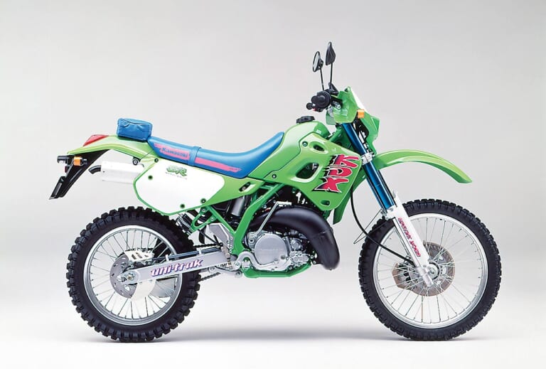 カワサキ|KDX250SR|緑一色のカワサキ2スト発煙党×厳選5台【愛と青春のオフロードバイクを振り返る】