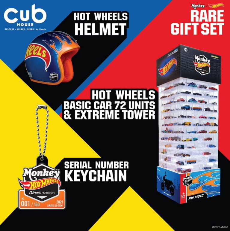 Monkey x Hot Wheels Limited Edition|ホンダ「モンキー125」限定版! ホットウィール・コラボ仕様がタイで登場!