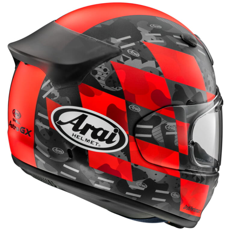 Arai Helmet ASTRO-GX CHECKER|アストロ史上最高の被り心地「アストロGX」にチェッカー柄の新色【アライヘルメット】