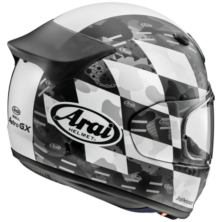 Arai Helmet ASTRO-GX CHECKER|アストロ史上最高の被り心地「アストロGX」にチェッカー柄の新色【アライヘルメット】
